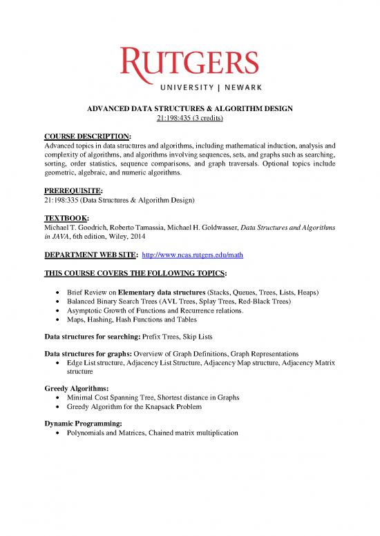 picture_Cs 435 Advanced Data Structures And Algorithm Design