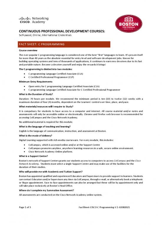 picture1_Certified Pdf 196899 | Factsheet Cisco C Programming 1 02082021