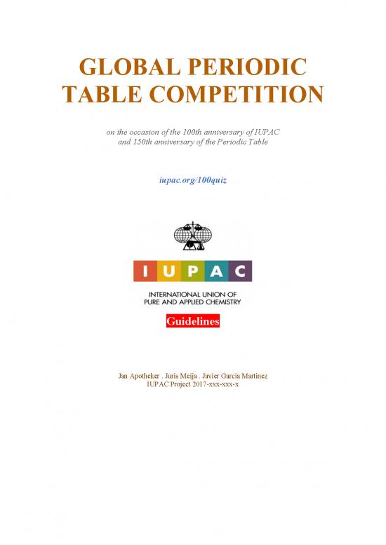 picture Pdf Printable Periodic Table 195780 | Global Periodic Table Competition 2019