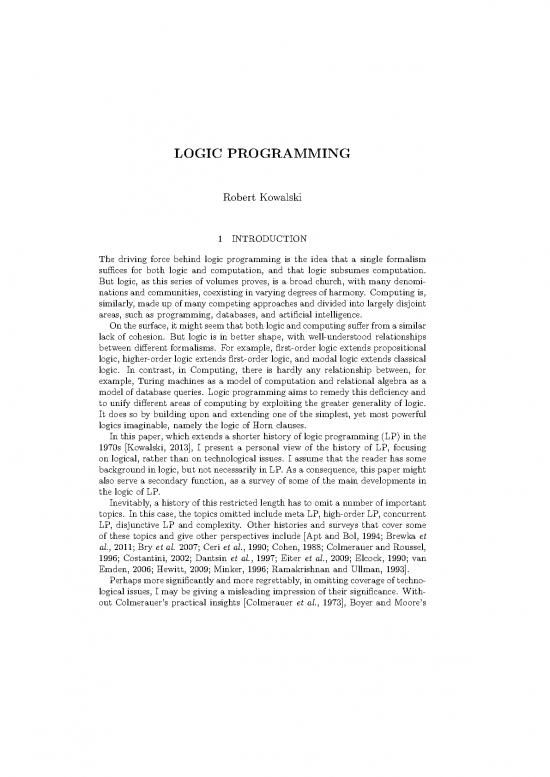 picture1_Logic Programming Pdf 197467 | History