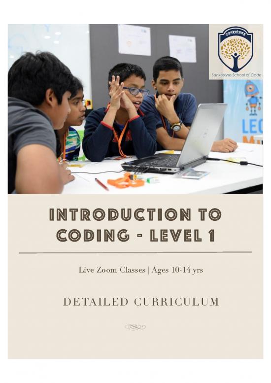 picture Computer Science Thesis Pdf 196358 | Intro To Coding Level 1 All 1
