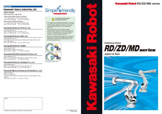 picture_Industrial Pdf 197905 | Kawasaki Robot Palletizing