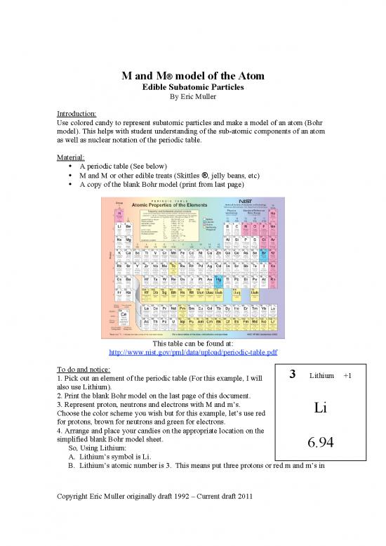 picture1_Periodic Table Free Printable 197308 | M And M Atom Model