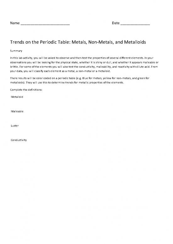 picture_Pdf Printable Periodic Table 195781 | Metals Non Metals And Metalloids Experiment