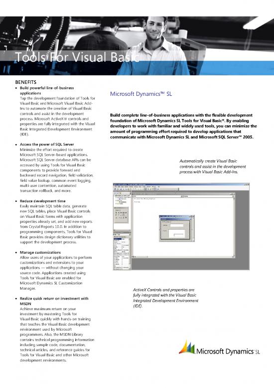 picture Visual Basic Programming Examples Pdf 197784 | Microsoft Dynamics Sl Toolsforvisualbasic