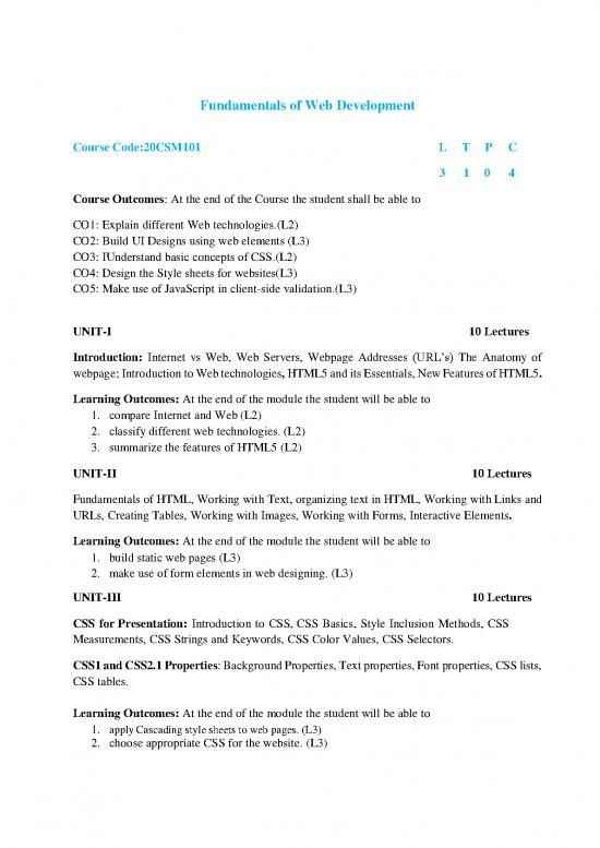 picture Fundamentals Of Web Development Pdf 197646 | Minors Fundamentals Of Web Designing