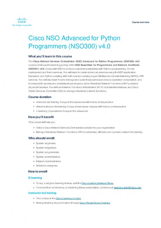 picture1_Python Network Programming Pdf 196975 | Nso Advance Python Programmers Nso300