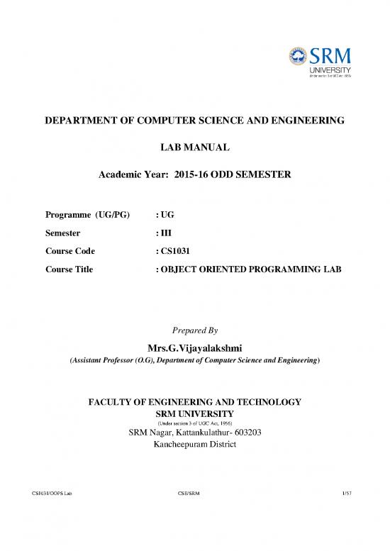 picture_Computer Science Thesis Pdf 196727 | Oopl Cs 1031 Lab Manual April 2016