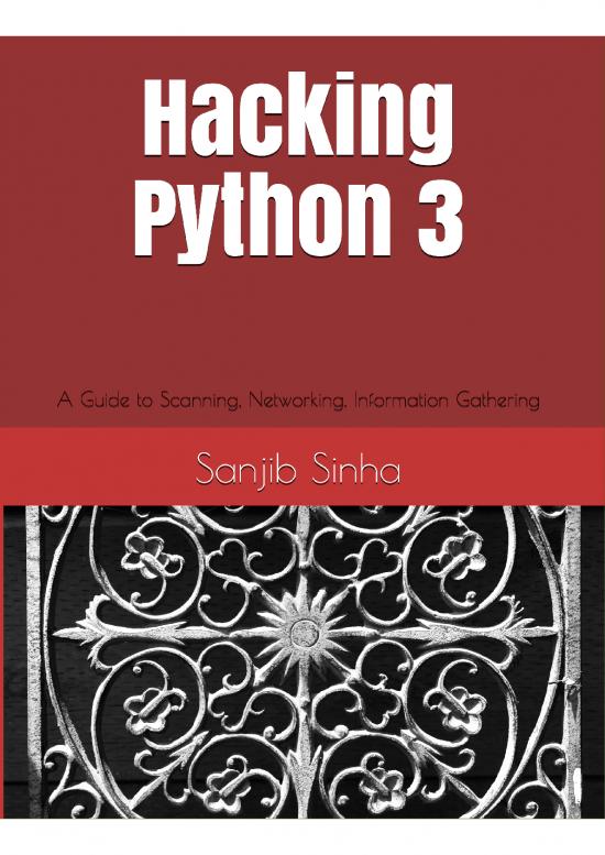 picture Hacking With Python Pdf 196723 | Playwithpython