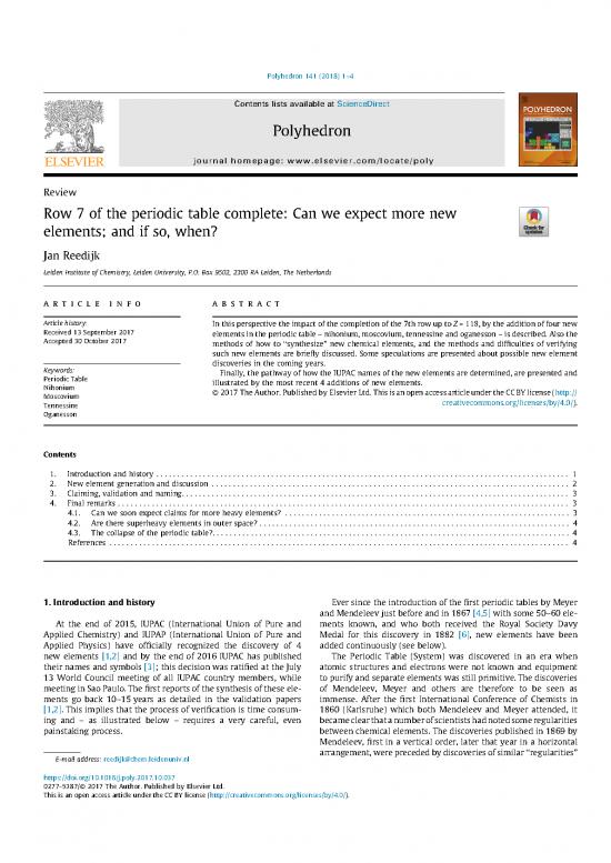 picture_Pdf Printable Periodic Table 195895 | Polyhedon 2018 New Elements Reedijk