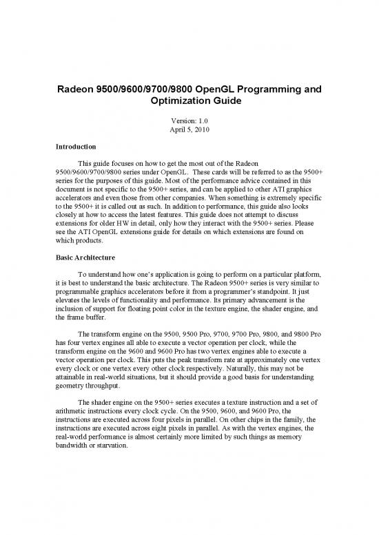 picture1_Opengl Programming Guide Pdf 196145 | Radeon 9700 Opengl Programming And Optimization Guide