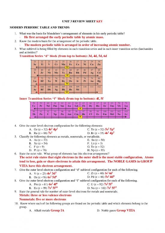 picture1_Periodic Table Of Elements With Electron Configuration Pdf 197349 | Unit 3 Review Sheet Chem Cp Key