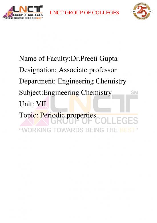 picture1_Periodicity Of Elements Pdf 195872 | Unit Vii Periodic Properties