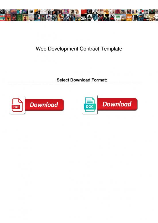 picture1_Agreement Contract Sample 196097 | Web Development Contract Template