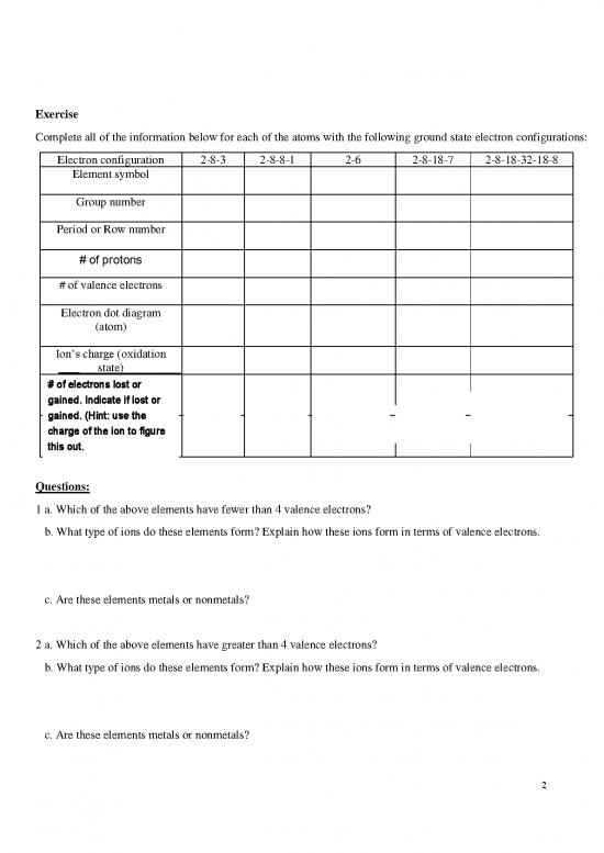 Pdf Printable Periodic Table 195646 | Cc Periodic Table Lab Packet