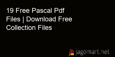picture 19 Free Pascal Pdf Files | Download Free Collection Files