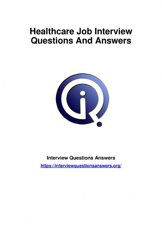picture1_Pdf Job Interview 199051 | 1322 Healthcare Interview Questions Answers Guide