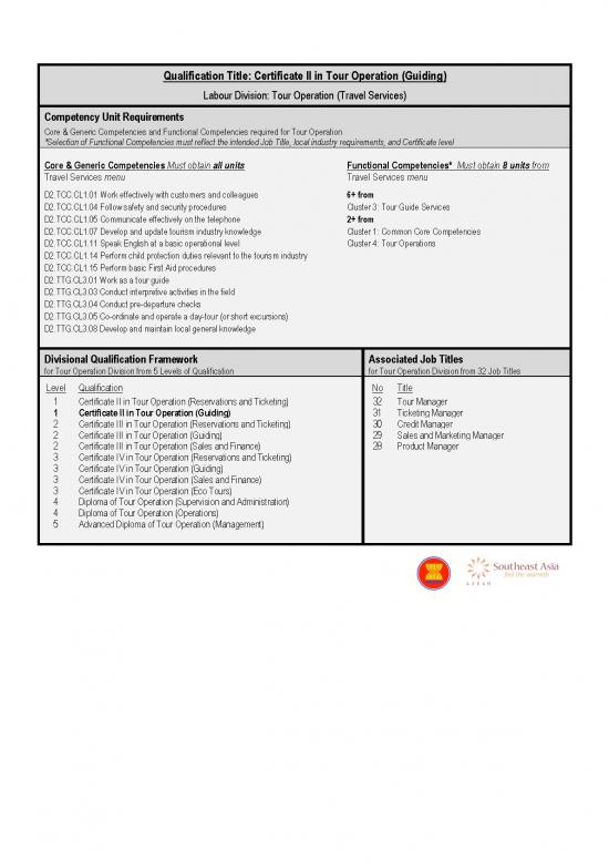 picture1_Tourism Pdf 199817 | 30 Accstp Qualification To Certii Guiding