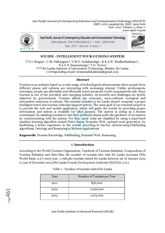 picture Tourism Pdf 199814 | 43 Apjcect Feb Brr757 Ict 461 471