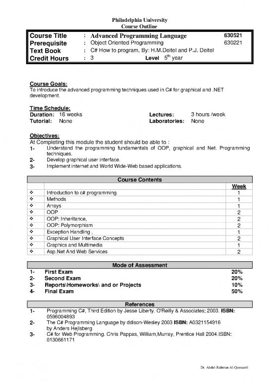 picture Oop Book Pdf 198127 | Advanced Programming Language