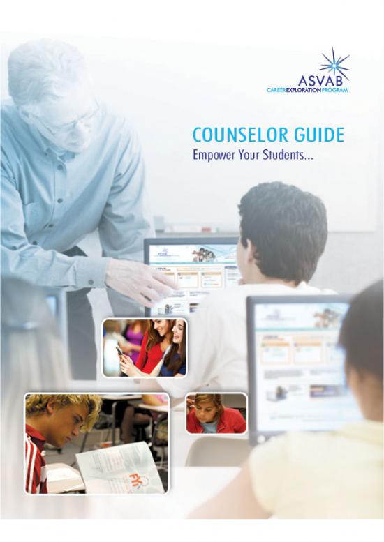 picture_Career Pdf 199233 | Asvab Cep Counselor Manual