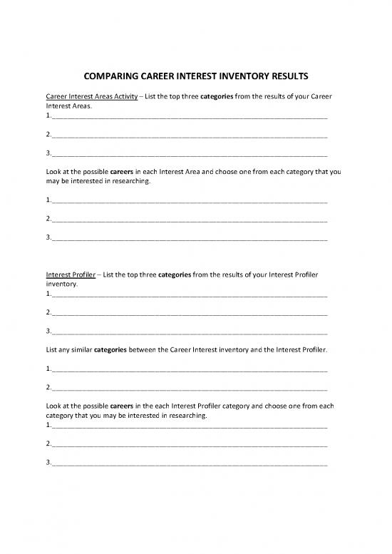 picture Career Pdf 198963 | Career Interest Inventory