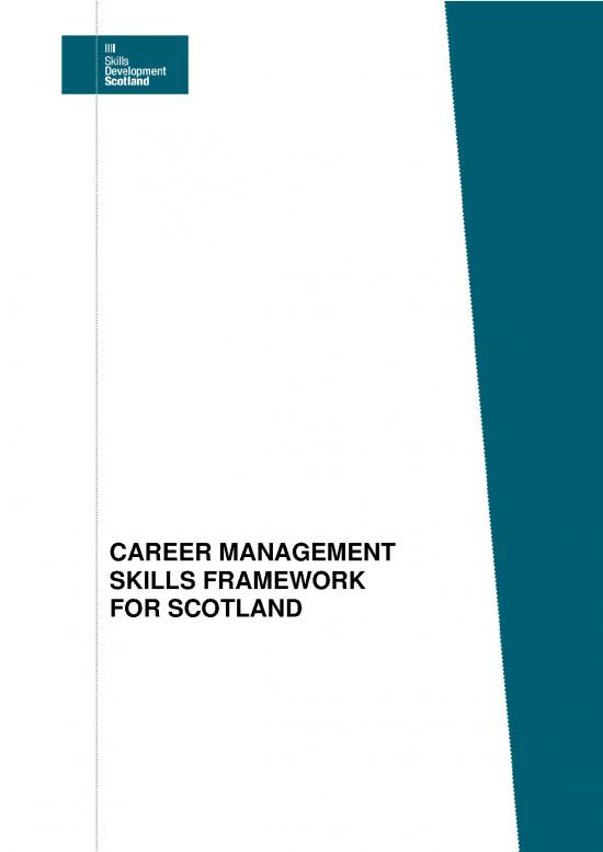 picture_Career Development Plan Examples Pdf 198665 | Career Management Skills Framework Scotland