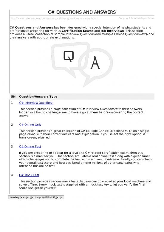 picture1_Pdf Job Interview 198403 | Csharp Questions Answers