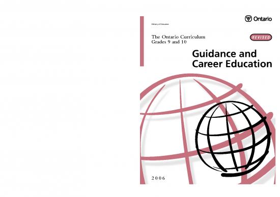picture Career Pdf 199772 | Curriculum Guidance And Career Education Grades 9 10