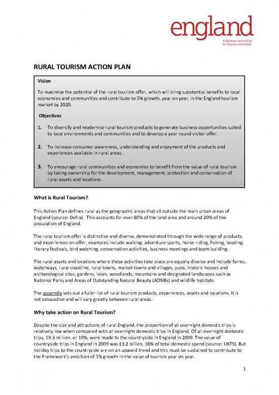 picture Tourism Pdf 200441 | Finalrural Tourism Action Plan