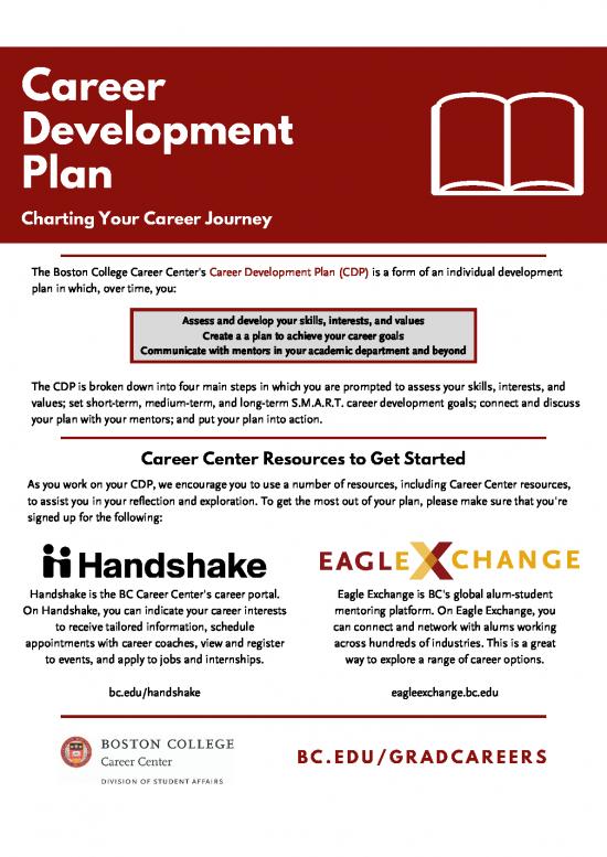 picture Career Development Plan Examples Pdf 199249 | Graduate Student Career Development Plan Editable