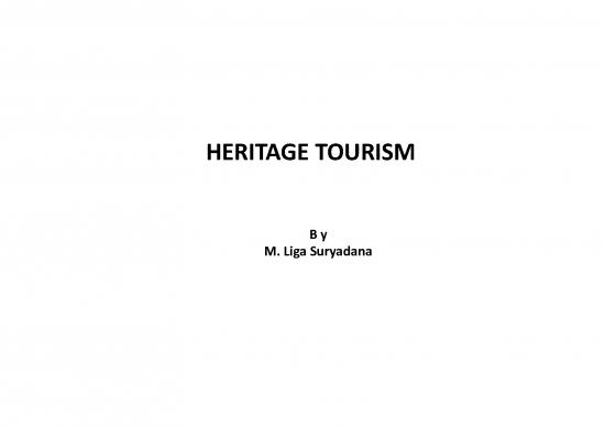 picture Tourism Pdf 199931 | Heritage Management