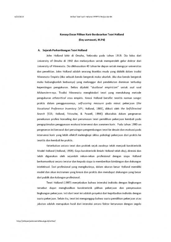 picture1_Holland Theory Pdf 199135 | Hollands Presentation