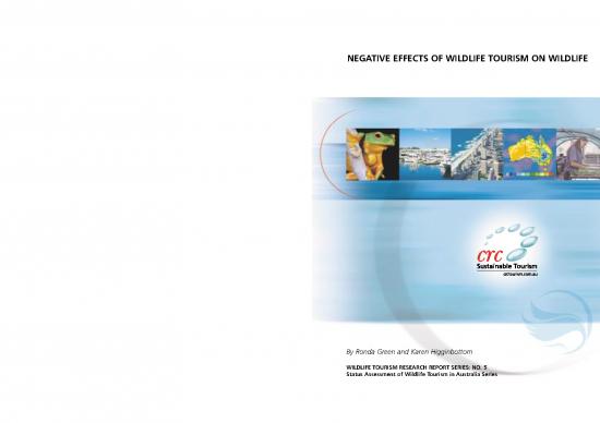 picture Tourism Pdf 200448 | Negative Effects Of Wildlife Tourism On Wildlife