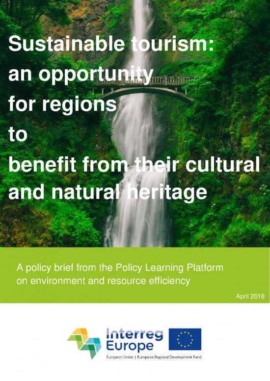 picture1_Tourism Pdf 200323 | Policy Brief On Cultural Heritage And Sustainable Tourism