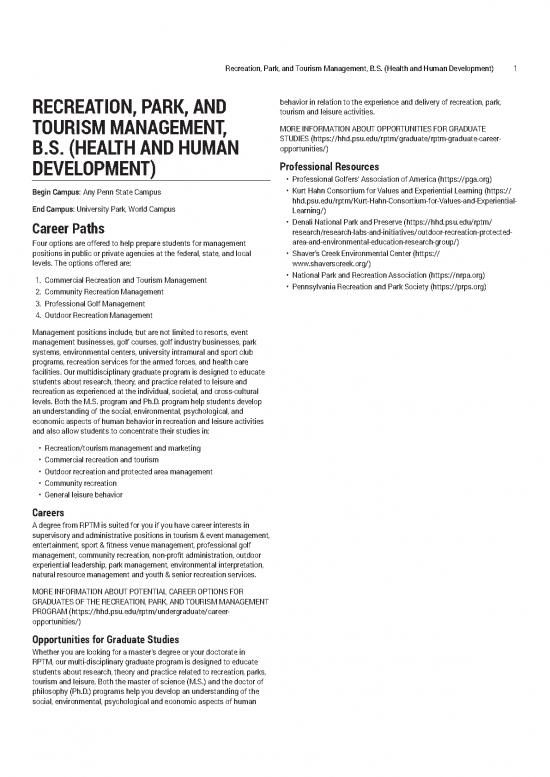 picture1_Career Pdf 198955 | Recreation Park Tourism Management Bs Careerpathstext