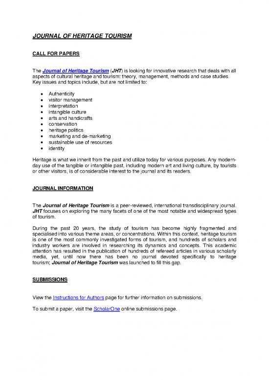picture1_Marketing In Tourism Pdf 199938 | Rjhtcfp