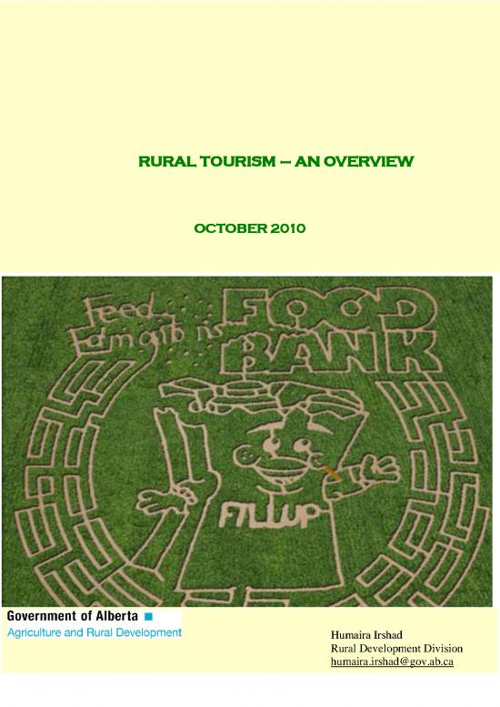 picture Tourism Pdf 200456 | Rural Tourism