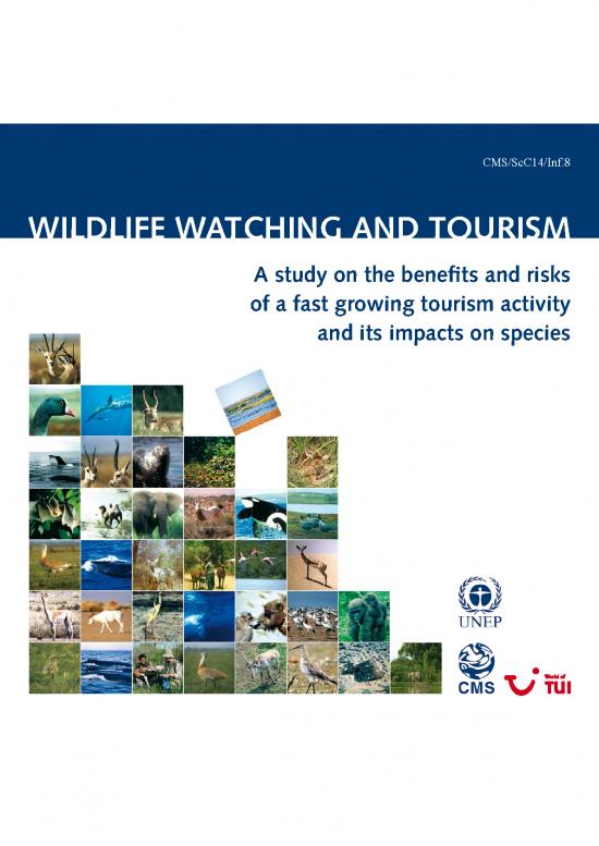 picture_Tourism Pdf 200250 | Scc14 Inf 08 Wildlife Watching E 0