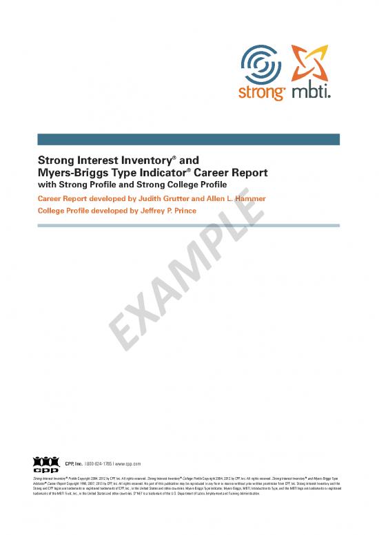 picture1_Career Pdf 199246 | Strong Mbti Example Report
