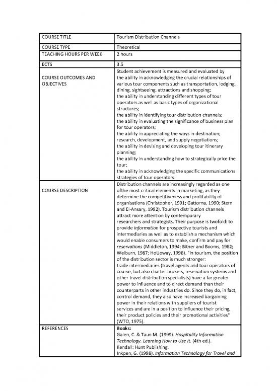 picture1_Marketing In Tourism Pdf 200517 | Tourism Distribution Channels