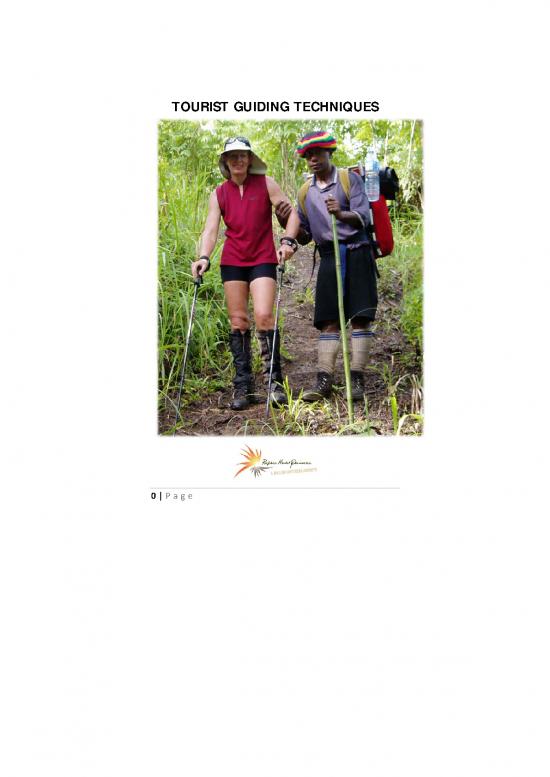 picture1_Tourism Pdf 199833 | Tourist Guiding Techniques