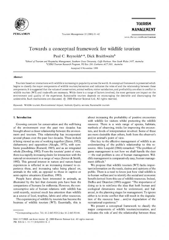 picture1_Tourism Pdf 200157 | Wildlife Tourism Analysis