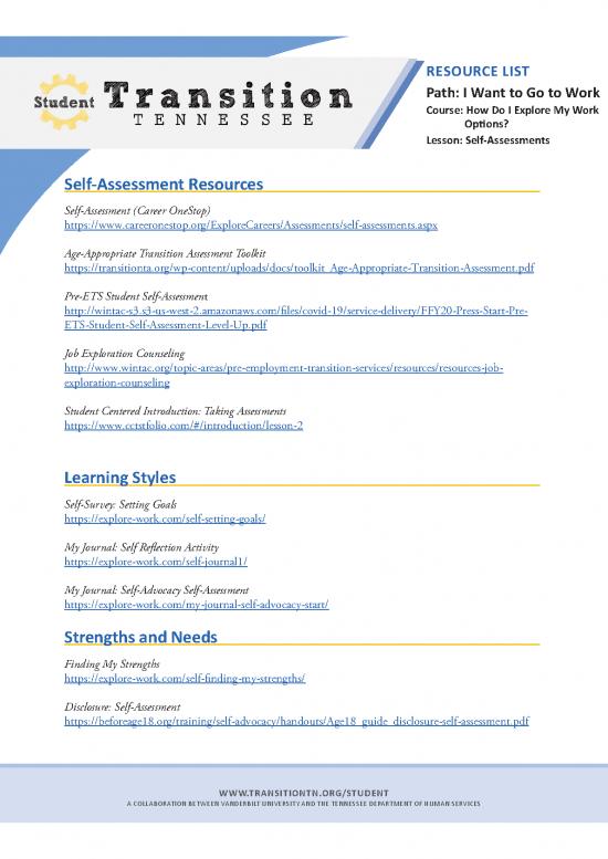 picture1_Career Pdf 199185 | Work Path Self Assessments Resource List