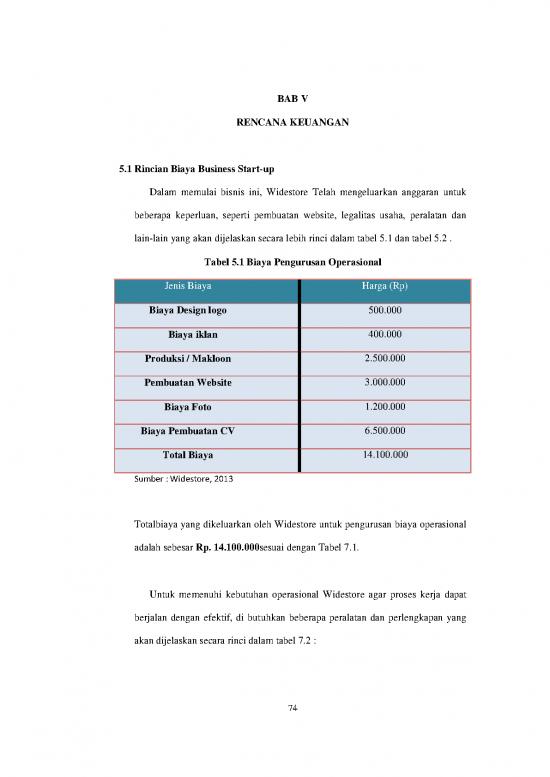 picture Rencana Anggaran Biaya 20488 | 2012 2 01100 Mn Bab5001