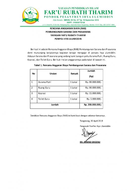 picture File Rab - Rencana Anggaran Biaya Id 20786 | 3b69ed1e0bb7987e3337047b7793dc45