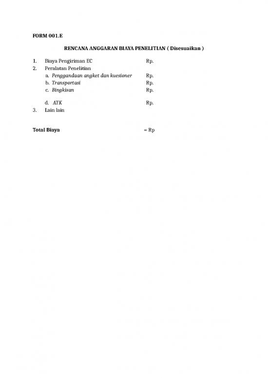 picture1_File Rab - Rencana Anggaran Biaya Id 20450 | 8 Formulir Rencana Anggaran Biaya Penelitian Dan Jadwal