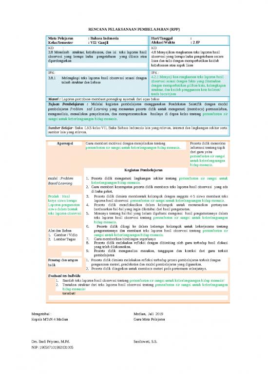 picture Materi Kelas 7 - Bahasa Kelas Vii Id 19537 | Adiwiyata   Rpp Kl7 Indo Pemanfaatan Air Sungai  Susilowati