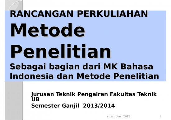 picture Contoh Metode Penelitian 19174 | Bab 0 Sap Metpen 2013