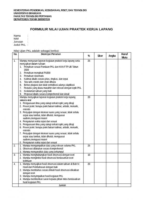 picture File - Laporan Kegiatan Id 19633 | Form Nilai Ujian Pkl Pembimbing